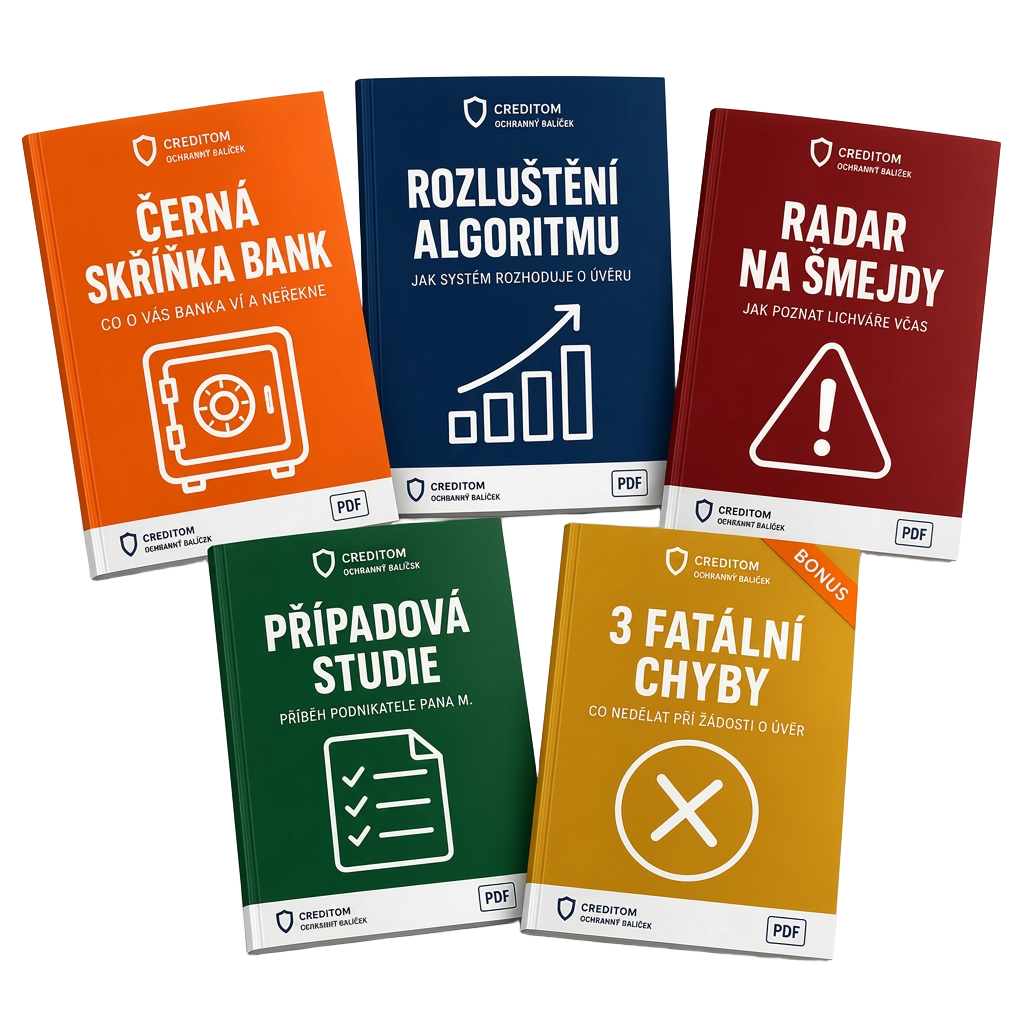 Ochranný balíček — 5 PDF ebooků od Creditom